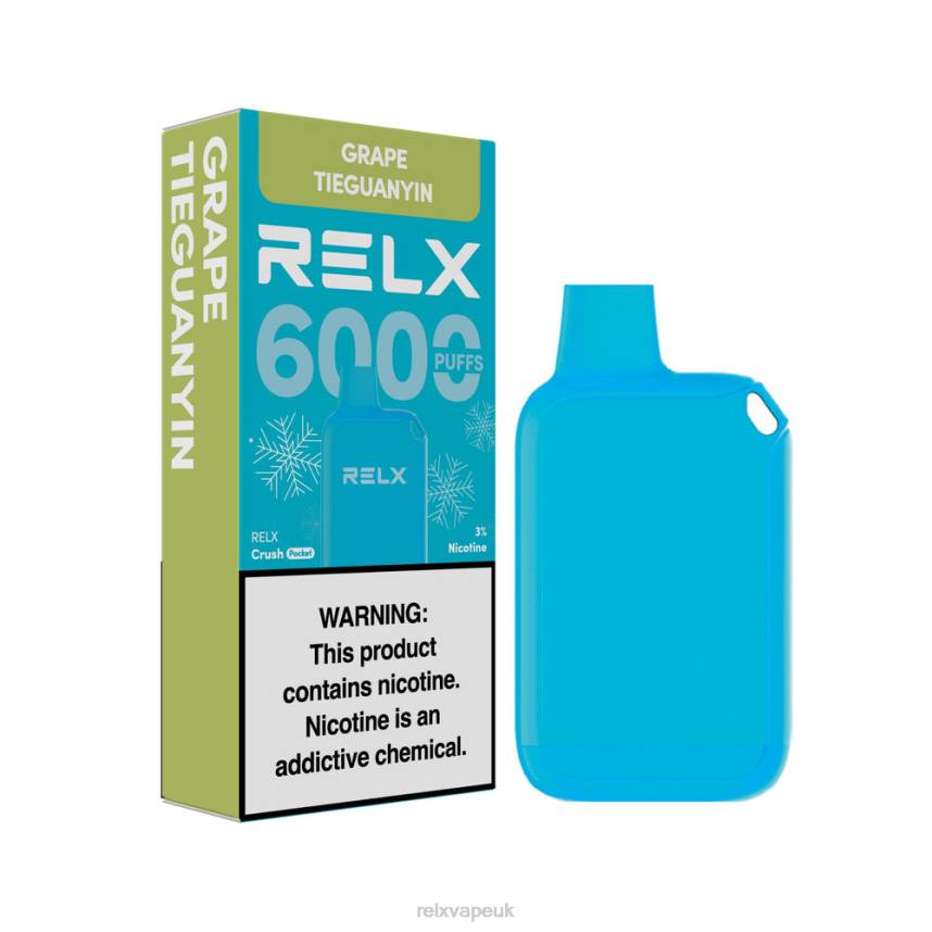 RELX Crush Pocket 6000 Icy | 8N4418 ‎RELX Online Shop Grape TieGuanYin