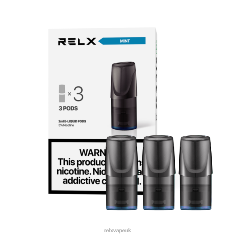 Mint - RELX vape London - 4DL0X130 RELX Classic Pods