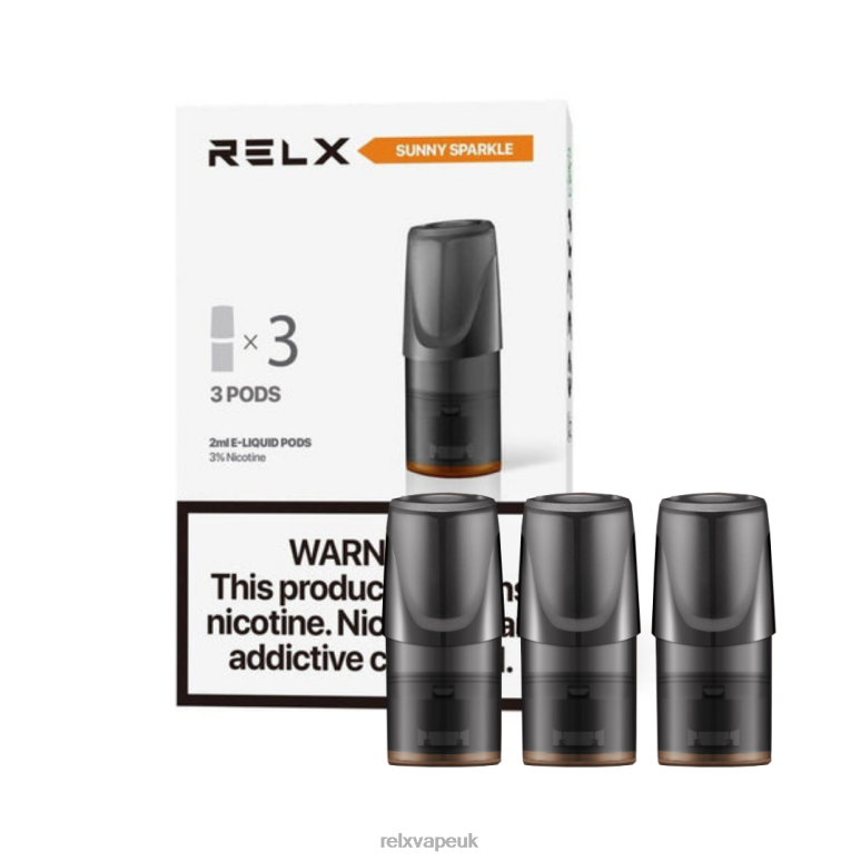 Sunny Sparkle-Orange Soda - RELX vape UK - 4DL0X131 RELX Classic Pods