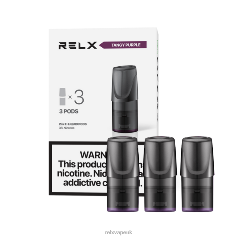 Tangy Purple-Purple Grape - RELX flavors - 4DL0X132 RELX Classic Pods
