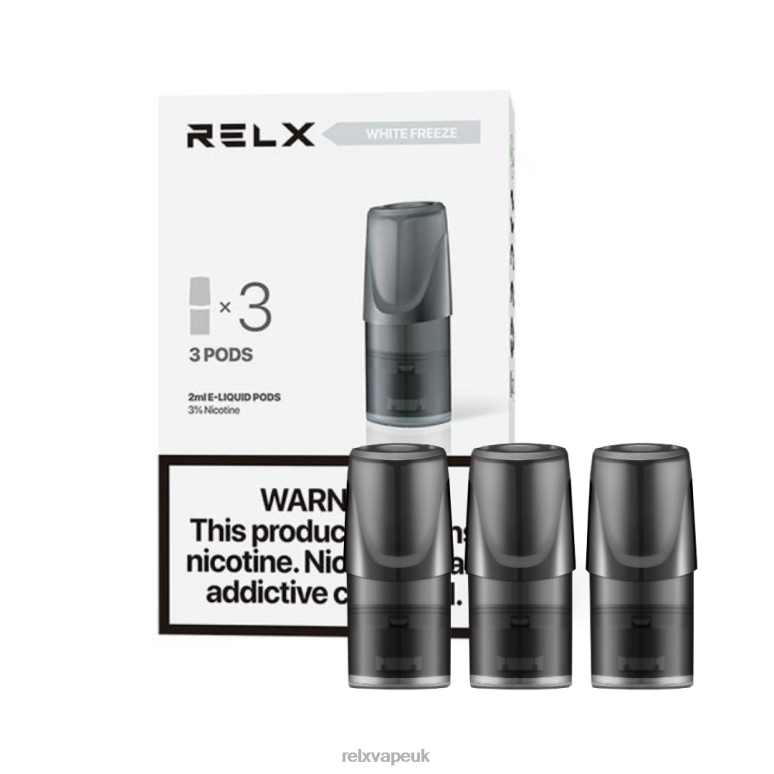 White Freeze-Icy Slush - RELX online shop - 4DL0X134 RELX Classic Pods