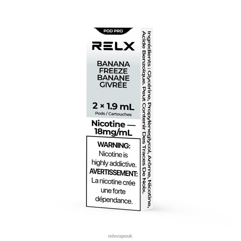Banana Freeze - RELX united kingdom - 4DL0X18 RELX Pod Pro - 2 Pods