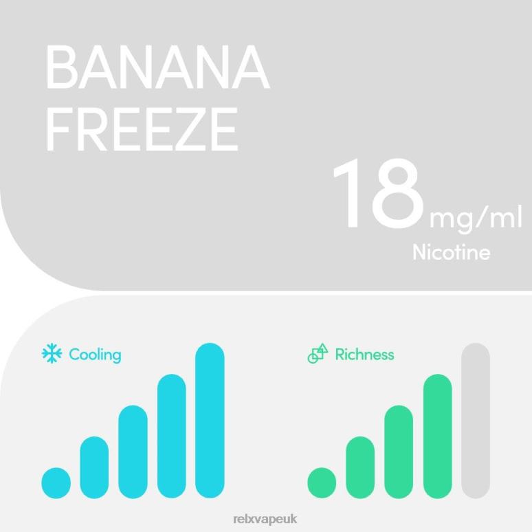 Banana Freeze - RELX united kingdom - 4DL0X18 RELX Pod Pro - 2 Pods