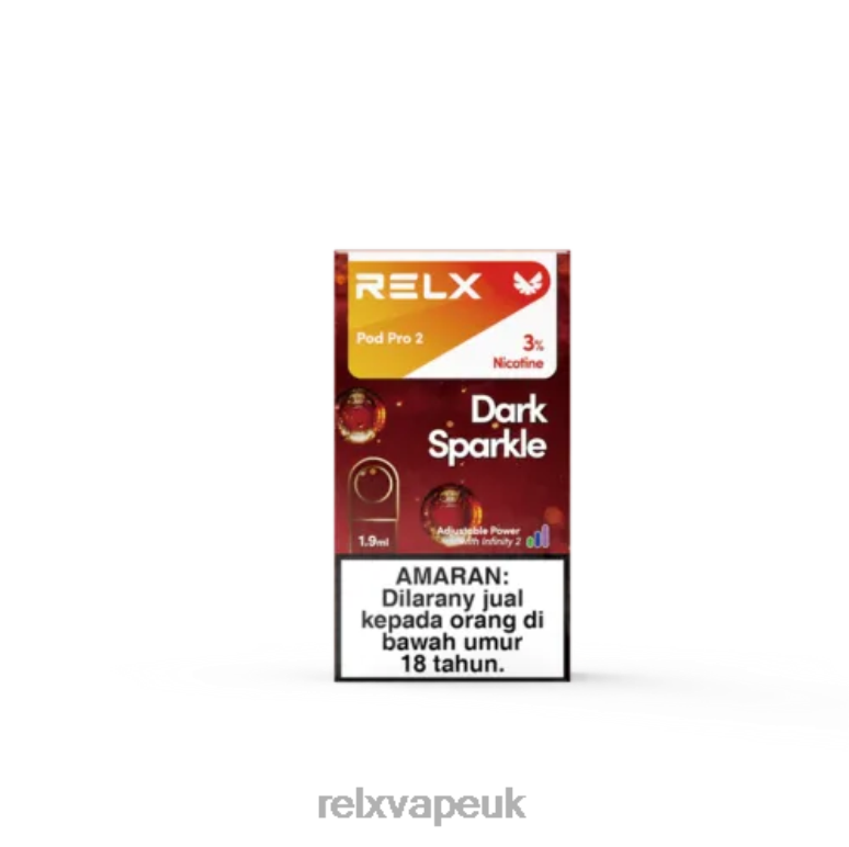 Dark Sparkle Coke - RELX vape UK - 4DL0X91 RELX Pod Pro 2 - 3 Pods