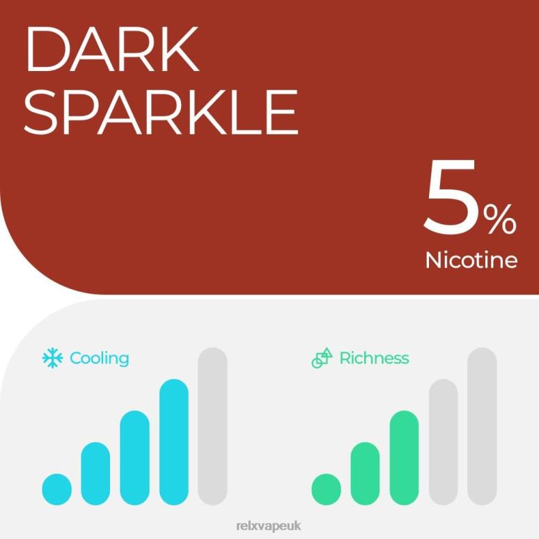 Dark Sparkle - RELX vape UK - 4DL0X20 RELX Pod Pro - 2 Pods