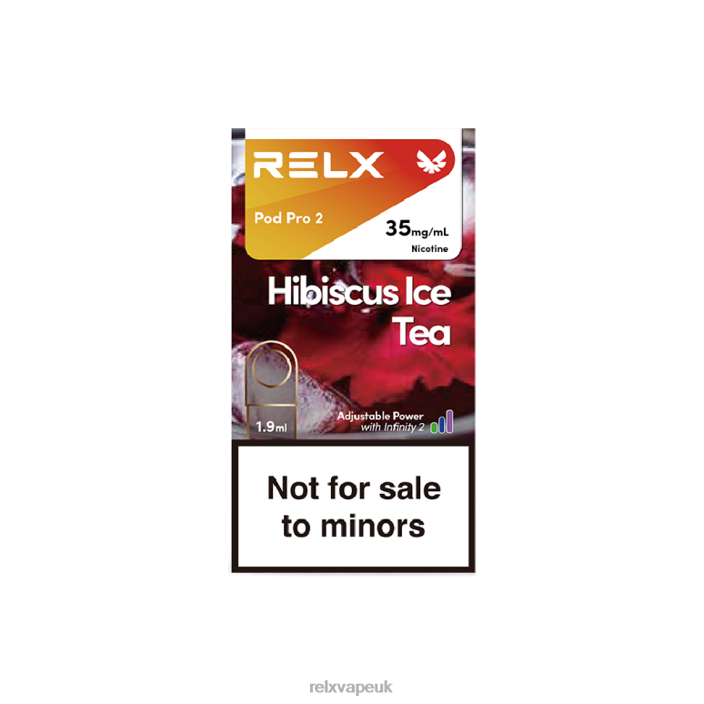 Hibiscus Ice Tea - RELX vape UK - 4DL0X111 RELX Pod Pro 2 - 3 Pods