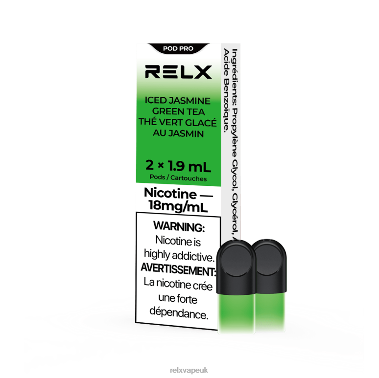 Iced Jasmine Green Tea - RELX online shop - 4DL0X13 RELX Pod Pro - 2 Pods