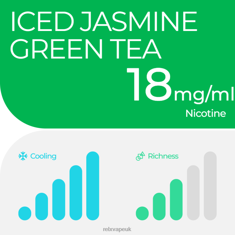 Iced Jasmine Green Tea - RELX online shop - 4DL0X13 RELX Pod Pro - 2 Pods
