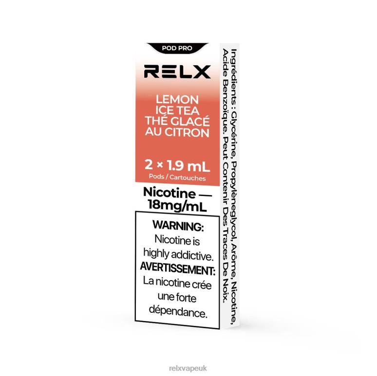Lemon Ice Tea - RELX London - 4DL0X12 RELX Pod Pro - 2 Pods