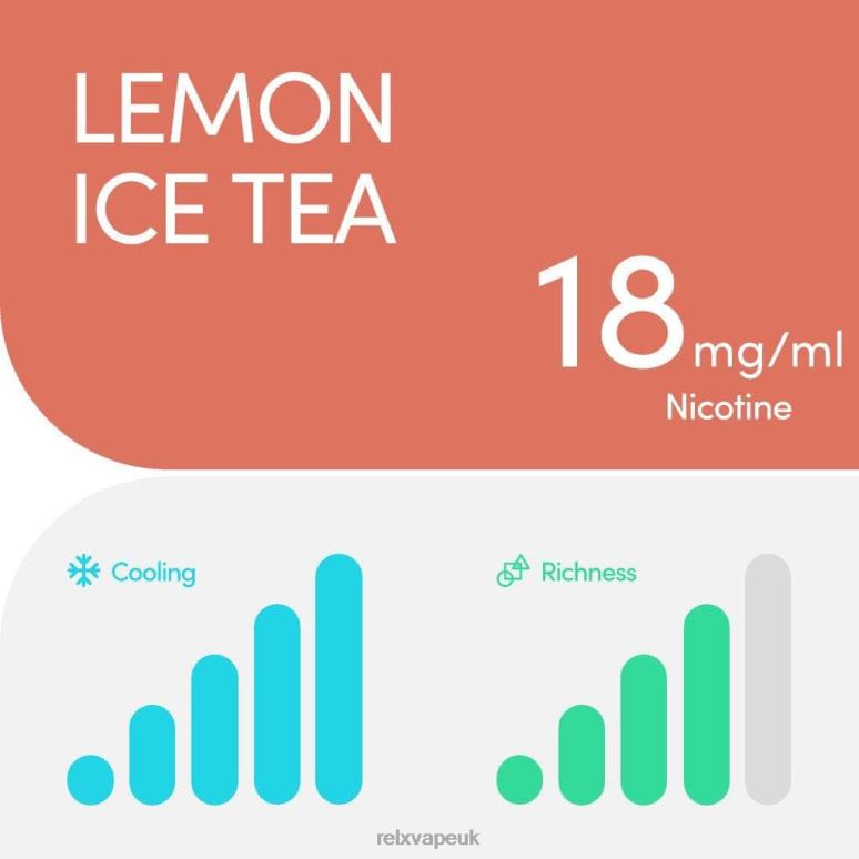 Lemon Ice Tea - RELX London - 4DL0X12 RELX Pod Pro - 2 Pods