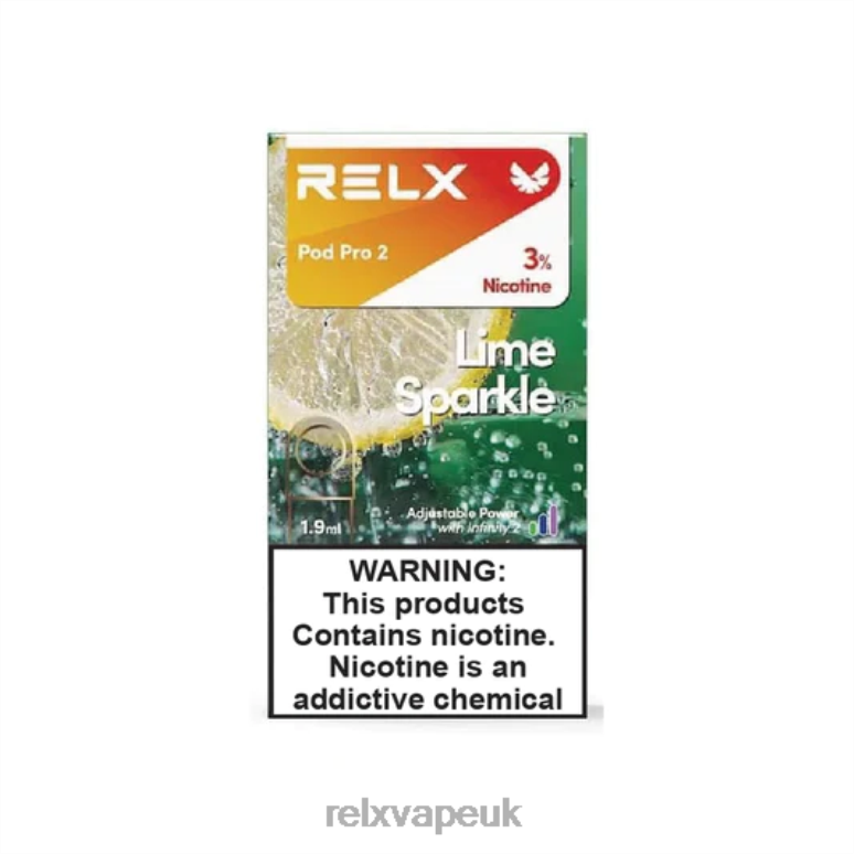 Lime Sparkle Sprite - RELX pods price - 4DL0X96 RELX Pod Pro 2 - 3 Pods