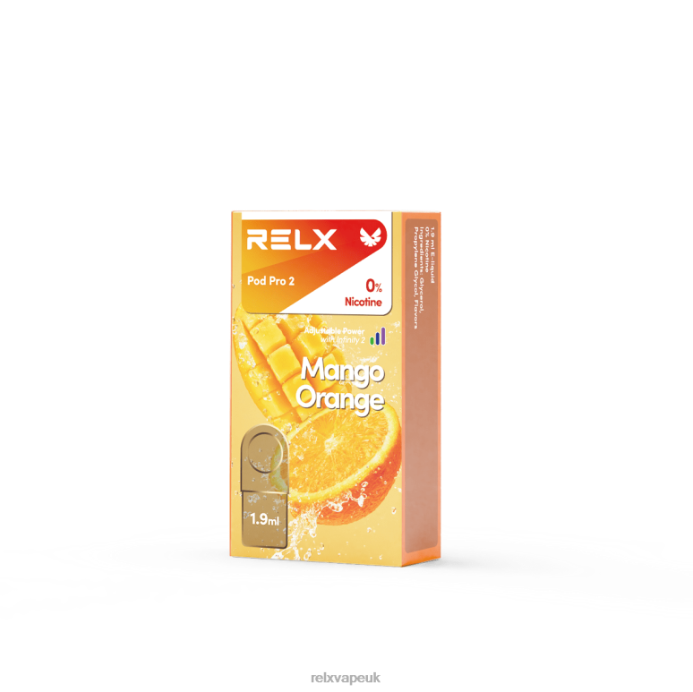 Mango Orange - RELX pods UK - 4DL0X26 RELX Pod Pro 2