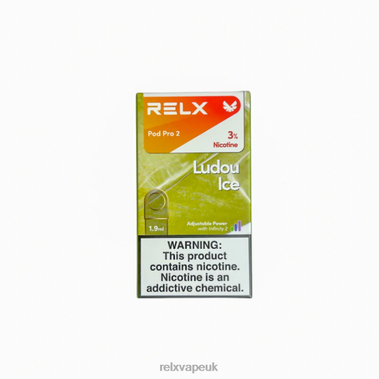 Mung Bean Ice - RELX pods UK - 4DL0X97 RELX Pod Pro 2 - 3 Pods