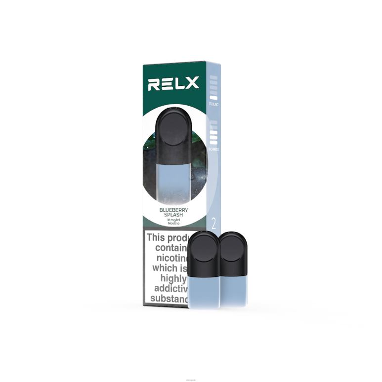 Blueberry Splash - RELX vape London - 4DL0X29 RELX Pod