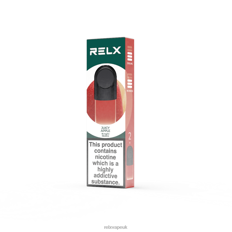 Juicy Apple - RELX vape UK - 4DL0X30 RELX Pod