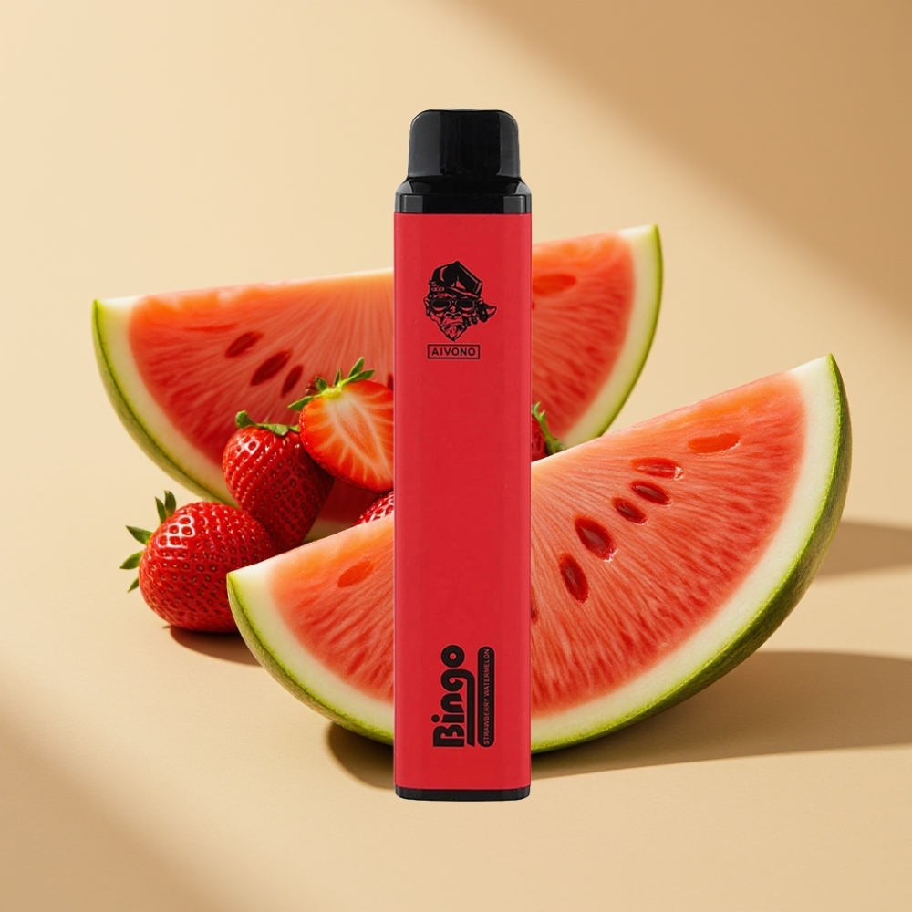 Aivono Aim Bingo 4000 Puffs 10mL 1000mAh Rechargeable Strawberry Watermelon Disposable Vape