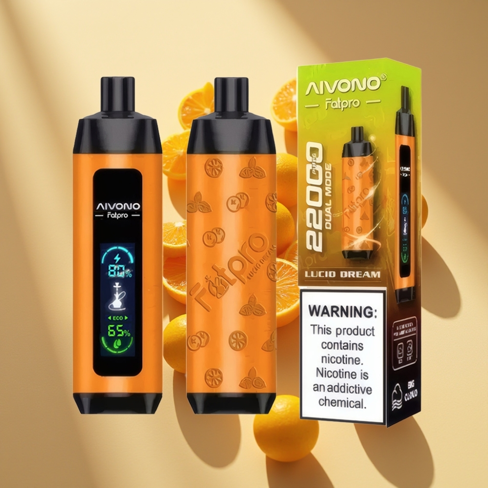Aivono AIM FATPRO 22000 Puffs 28ml 600mAh 0.6ohm Mesh Dual Modes Lucid Dream