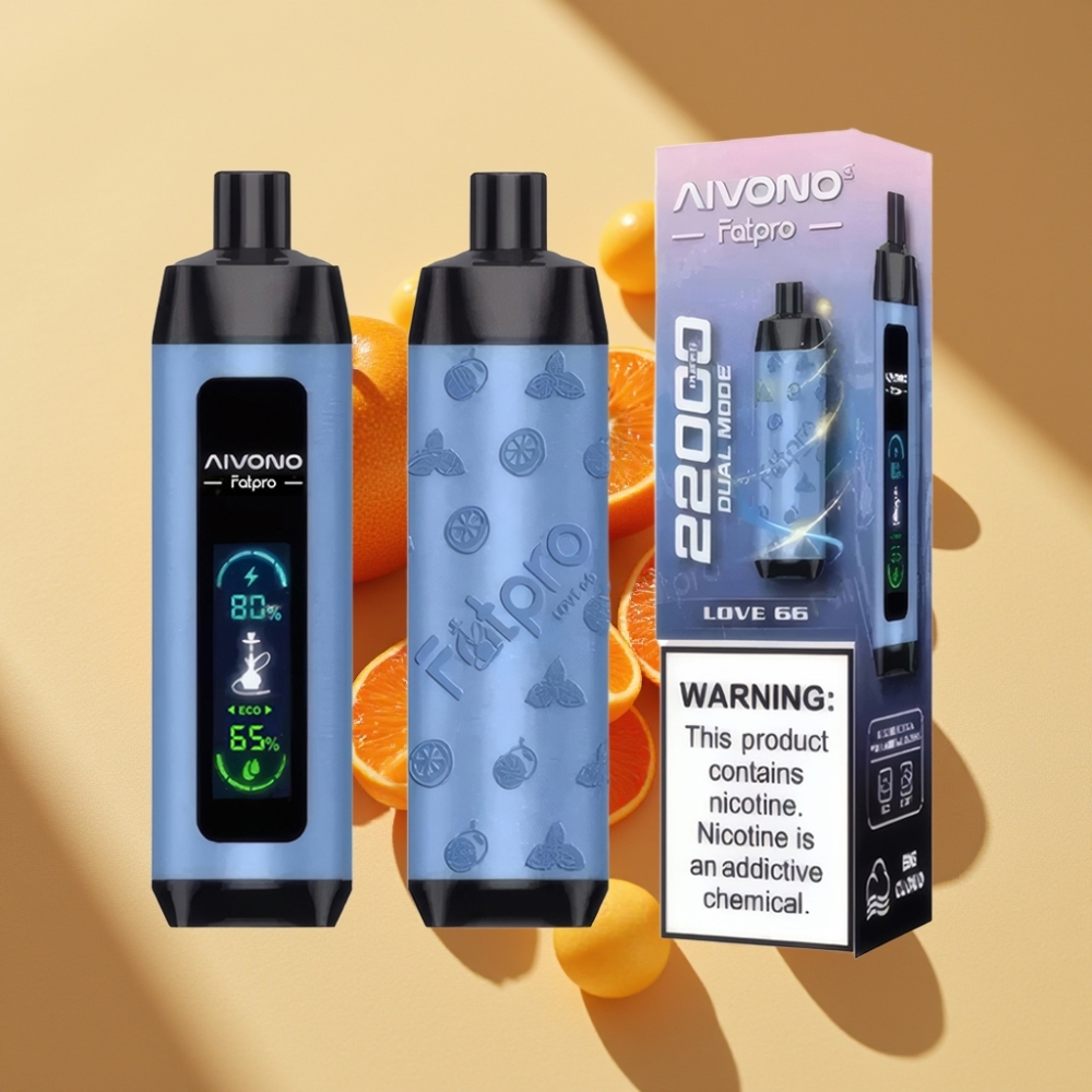 Aivono AIM FATPRO 22000 Puffs 28ml 600mAh Rechargeable Love 66