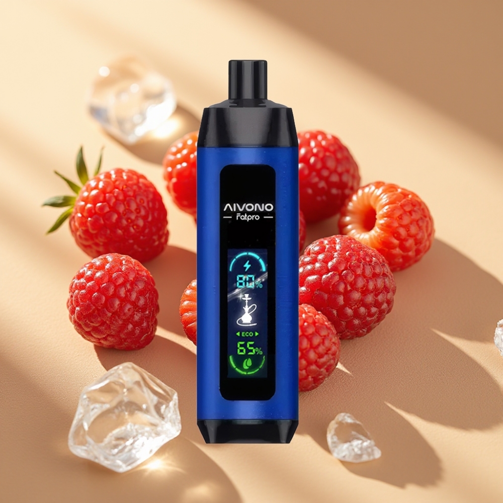 Aivono Aim Fatpro 22000 Puffs 28ml 600mah Rechargeable 0.6ohm Mesh Dual Modes Berry Ice
