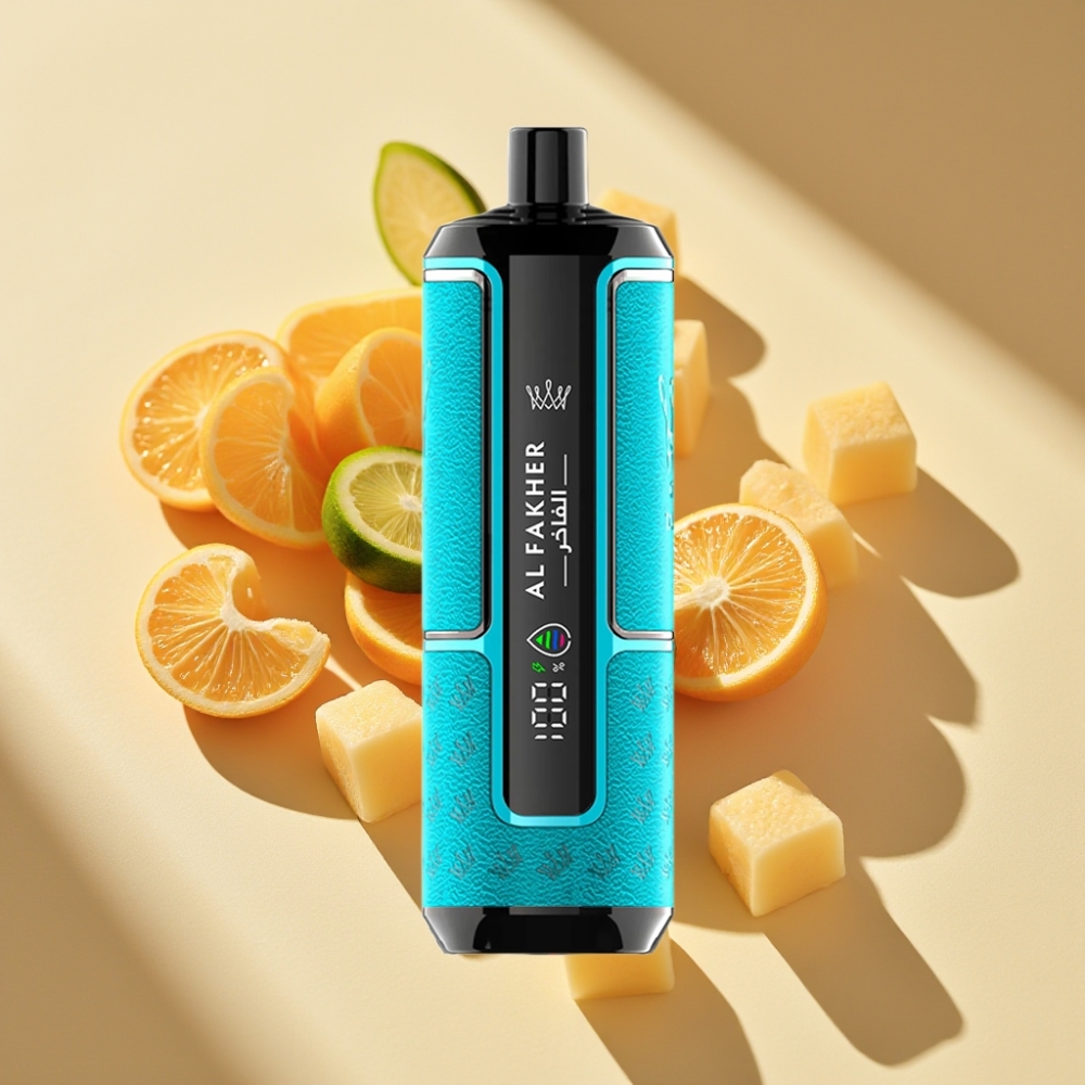 Al Fakher Crown Bar 15K Hypermax 22ml 6mg DTL Gum Mint Disposable Vape Kit