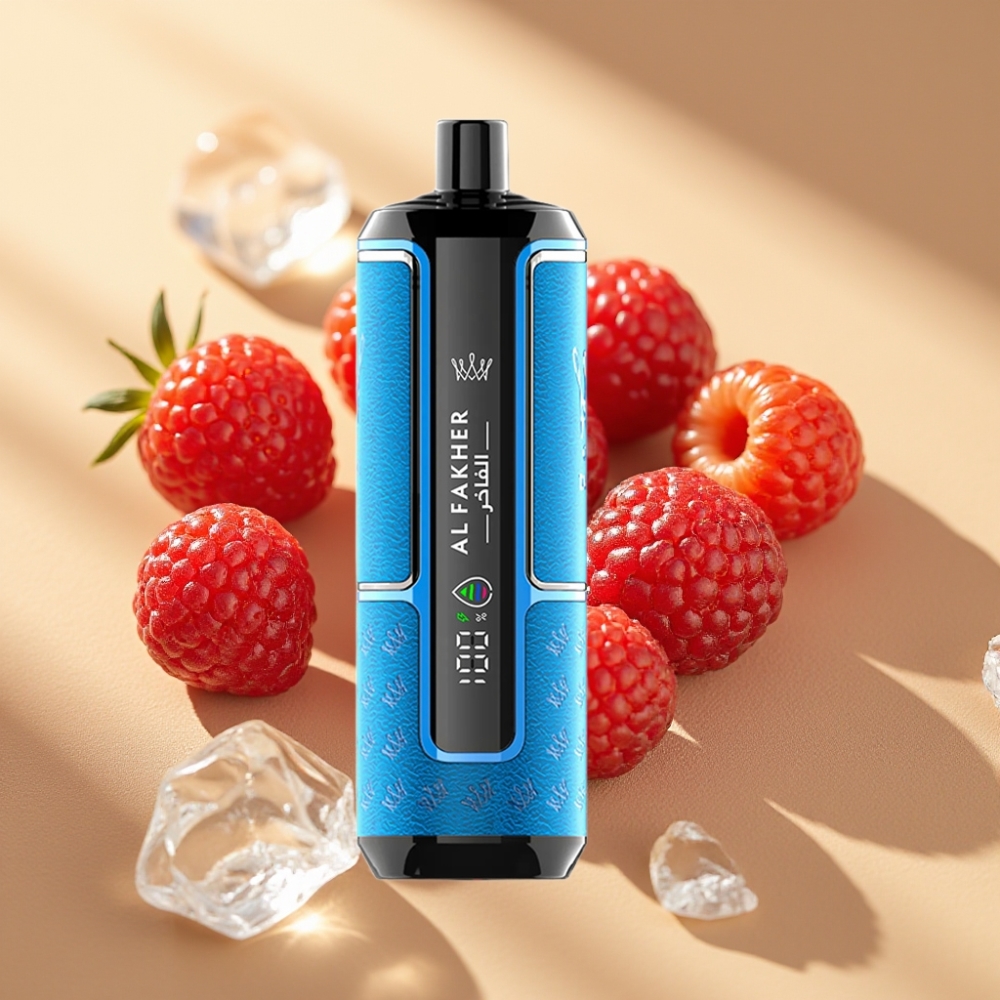 Al Fakher Crown Bar 15K Hypermax DTL 22ml Berry Ice Disposable Vape Kit