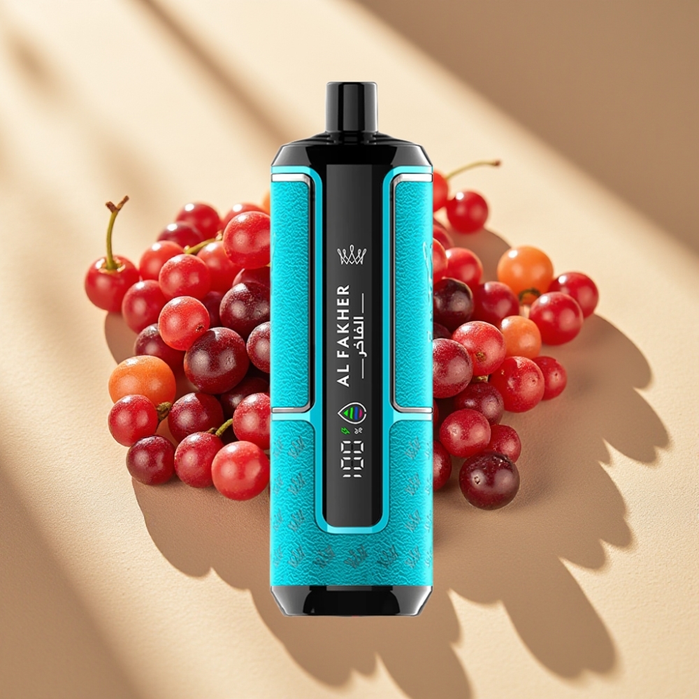 Al Fakher Crown Bar 15K Hypermax Disposable Vape Kit 22ml 6mg Blackcurrant Ice