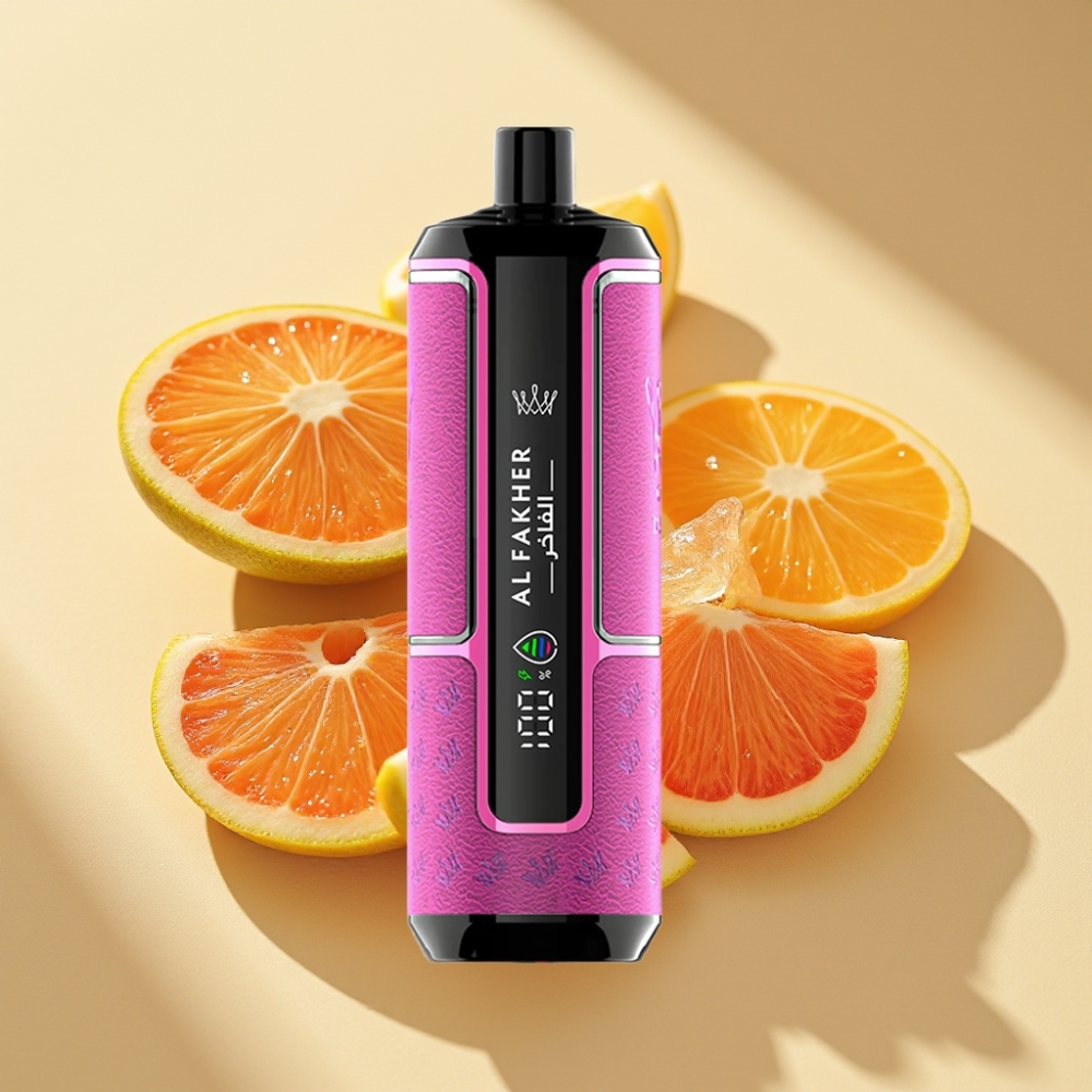 Al Fakher Crown Bar 15K Hypermax Disposable Vape Kit 22ml 6mg Luch Ice