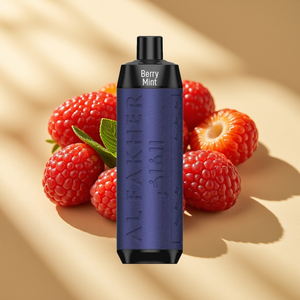 Al Fakher Crown Bar 8000 18ml 5mg 0.6ohm Berry Mint Disposable Vape