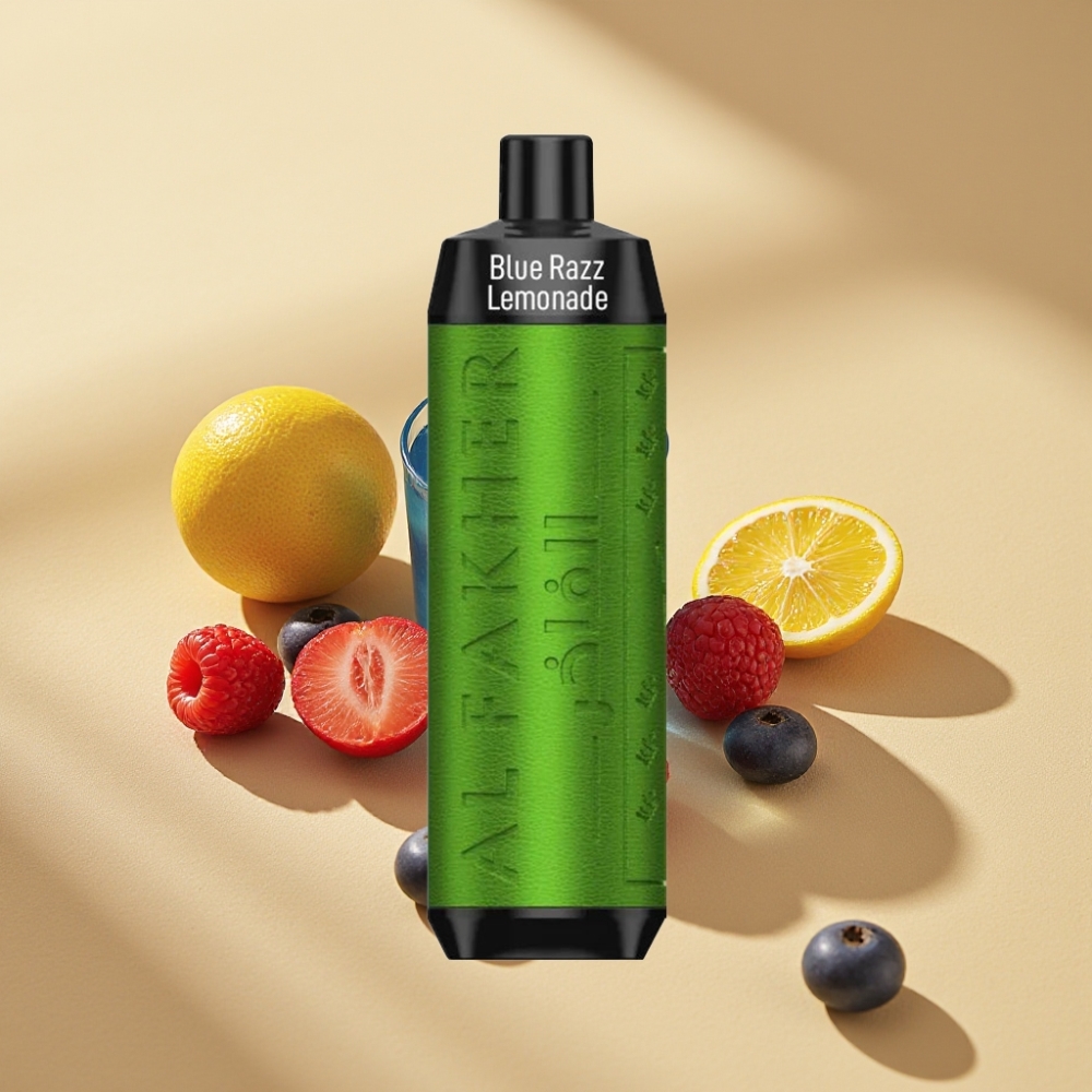 Al Fakher Crown Bar 8000 18ml 5mg Blue Razz Lemonade Disposable Vape