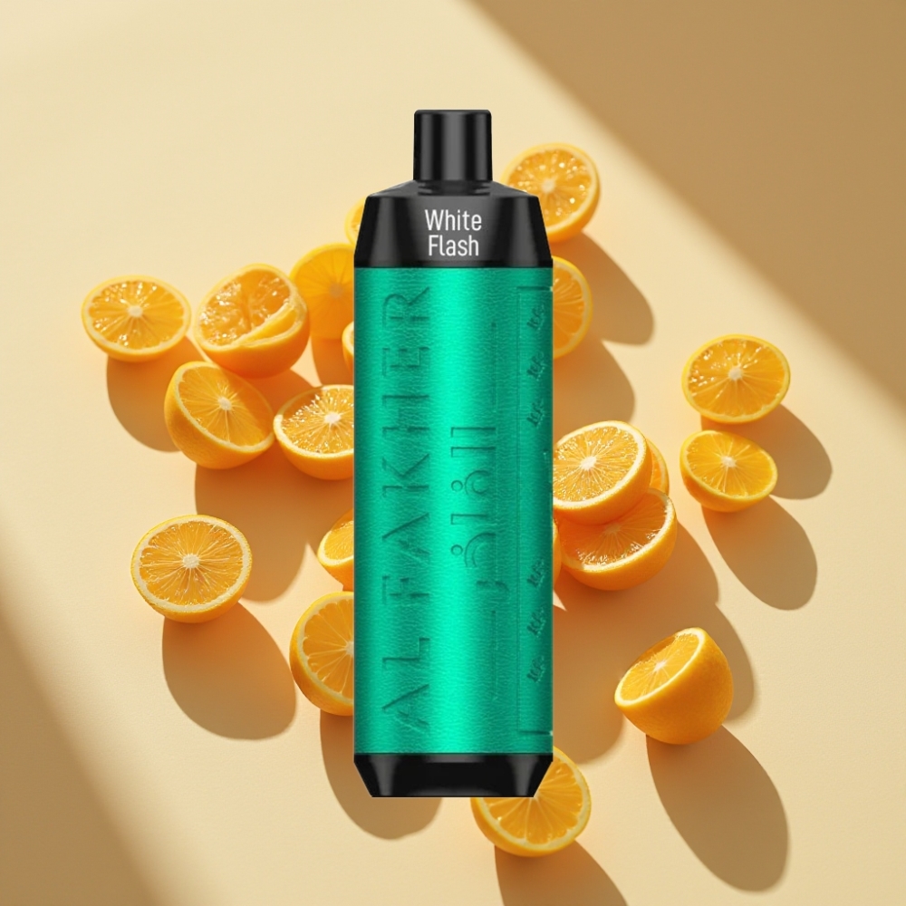 Al Fakher Crown Bar 8000 600mAh 18ml 5mg 0.6ohm White Flash Disposable Vape