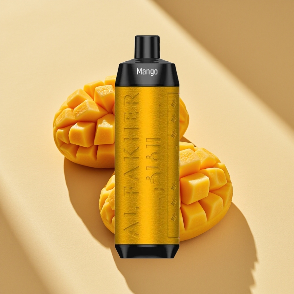 Al Fakher Crown Bar 8000 Crystal 600mAh 18ml 5mg 0.6ohm Mango Ice Disposable Vape