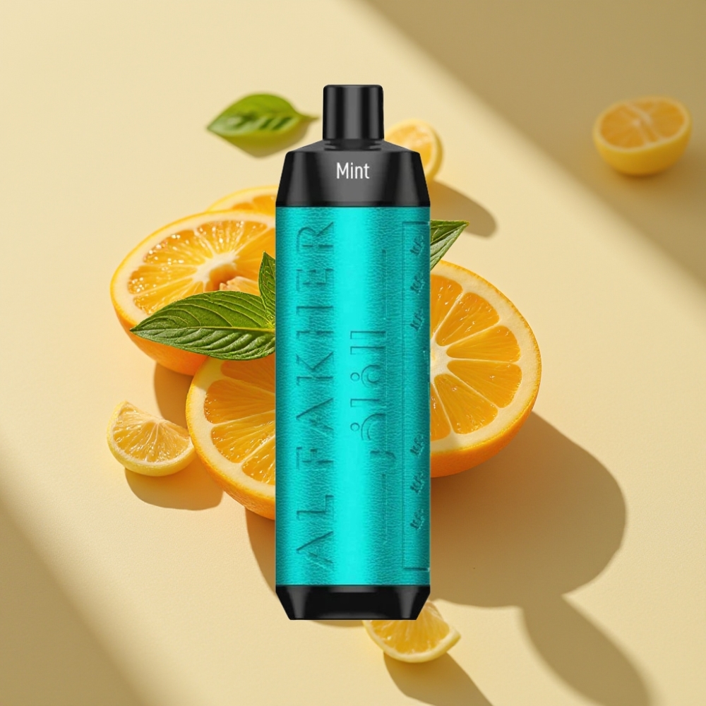 Al Fakher Crown Bar 8000 Crystal Disposable Vape Mint 18ml 5mg 600mAh Type-C