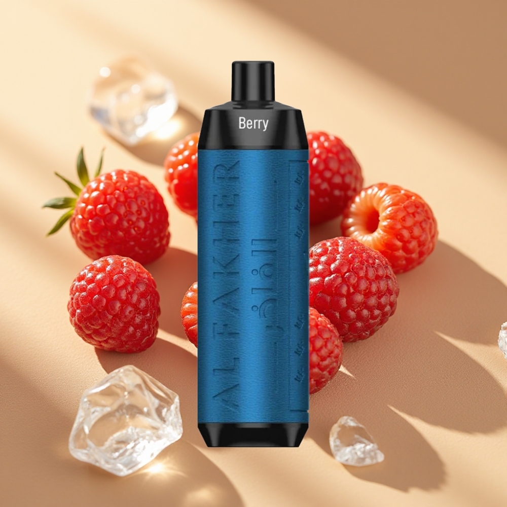 Al Fakher Crown Bar 8000 Puffs 18ml 5mg Nicotine Berry Ice Disposable Vape