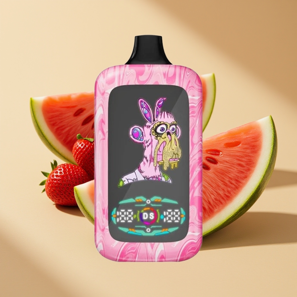 Fumot Digital Monkey 40000 Puffs Dual/Single Engine Disposable Vape Strawberry Watermelon