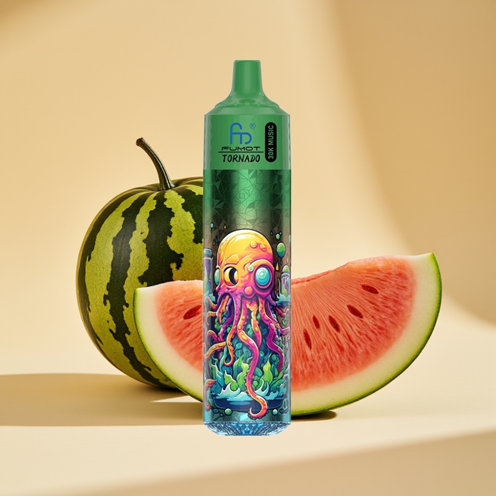Fumot RandM Tornado 30000 Puffs 30mL 2%/5% 600mAh Watermelon Cantaloupe