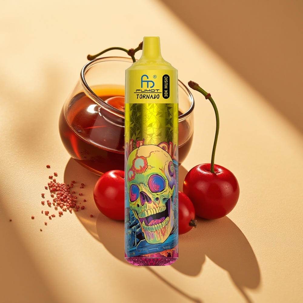 Fumot Randm Tornado 30000 Puffs 30mL 2%/5% 1.0Ohm 600mAh LED Cherry Coke Disposable Vape