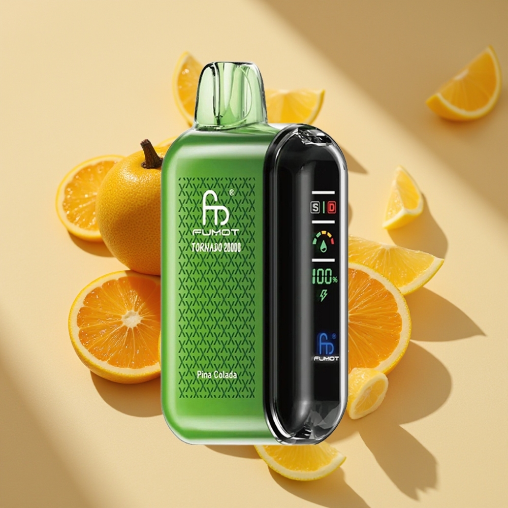 Fumot Tornado 20000 Puffs Dual Mesh 20ml 850mAh Airflow Pina Colada