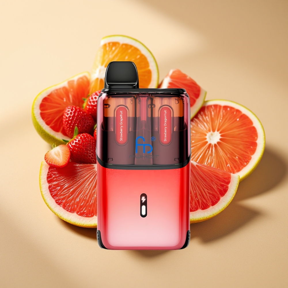 Fumot Ultra T32000 32000 Puffs 800mAh 24ml Type-C 20mg Strawberry Grapefruit Dragonfruit