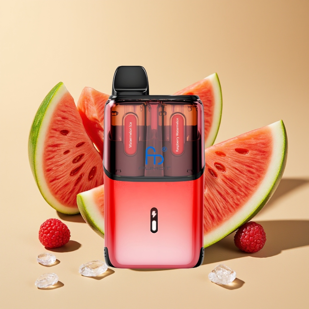 Fumot Ultra T32000 32000 Puffs 800mAh 24ml Type-C Watermelon Ice - Raspberry Watermelon