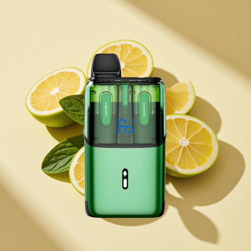 Fumot Ultra T32000 Disposable Vape 32000 Puffs 800mAh 24ml Cool Mint - Spearmint