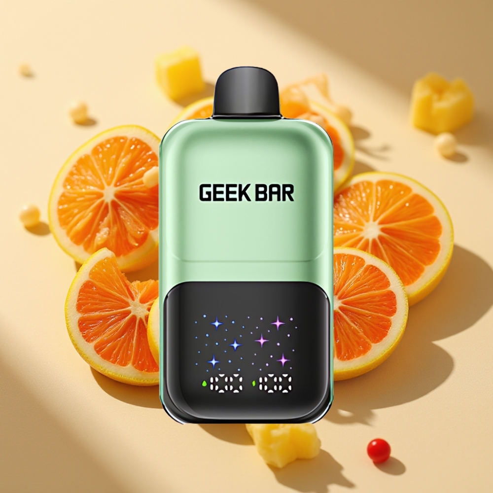 GEEK BAR 2GO 50000 Puffs Dual Tank 20mL Adjustable Flavors Disposable Vape Pen Sour Candy & Sour Fruits