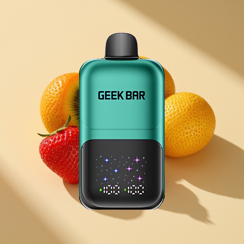 GEEK BAR 2GO Series 50000 Puffs 20mL Rechargeable Strawberry & Kiwi Disposable Vape Pen