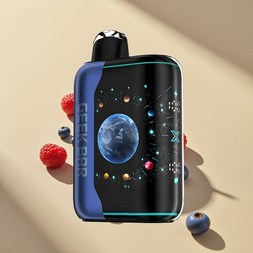 GEEK BAR Platinum Edition 25000 Puffs 20mL 2% Nicotine Blue Razz Ice Disposable Vape