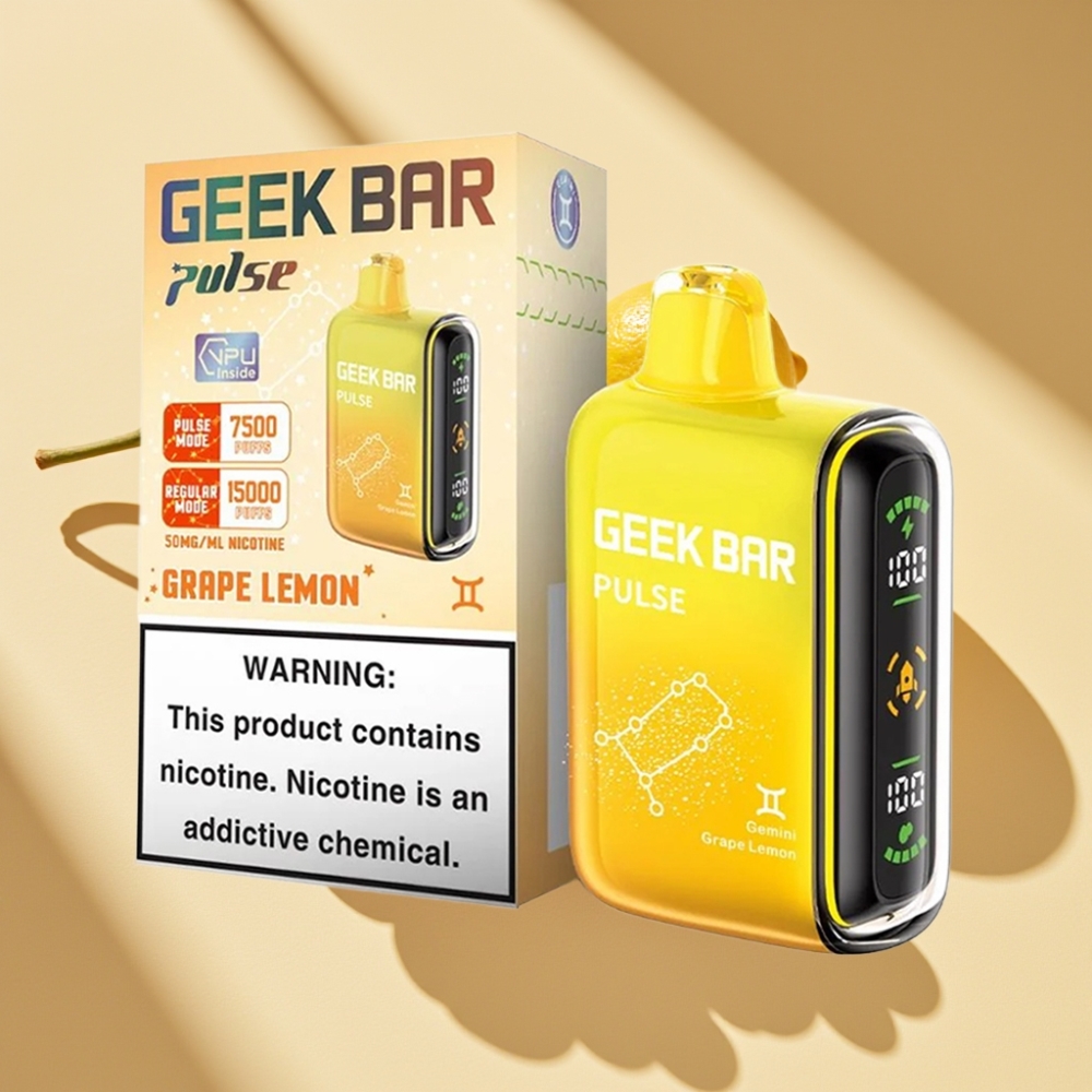 Geek Bar Pulse 15000 Puffs 16ML 5% 650mAh USB-C Zodiac Edition