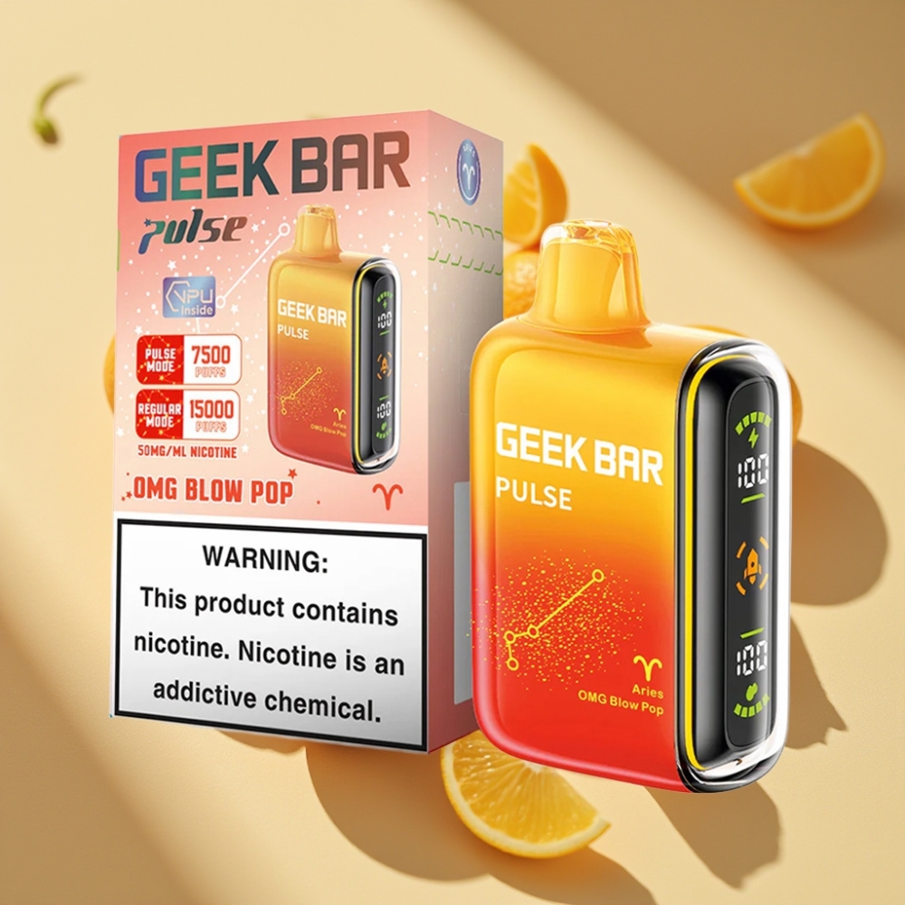 Geek Bar Pulse 15000 Puffs 16ML 5% 650mAh USB-C Zodiac Edition