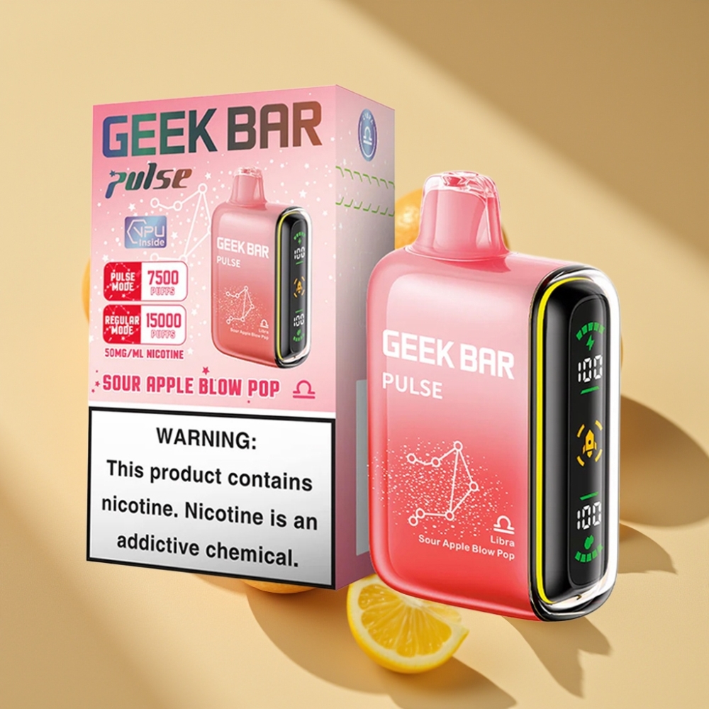 Geek Bar Pulse 15000 Puffs 16ML 5% 650mAh USB-C Zodiac Edition