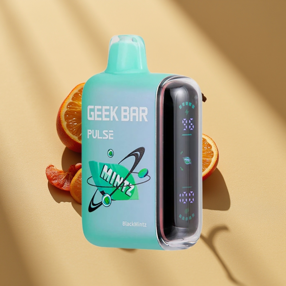 Geek Bar Pulse 15000 Puffs 16ML 5% Nicotine Mintz USB-C Adjustable Airflow