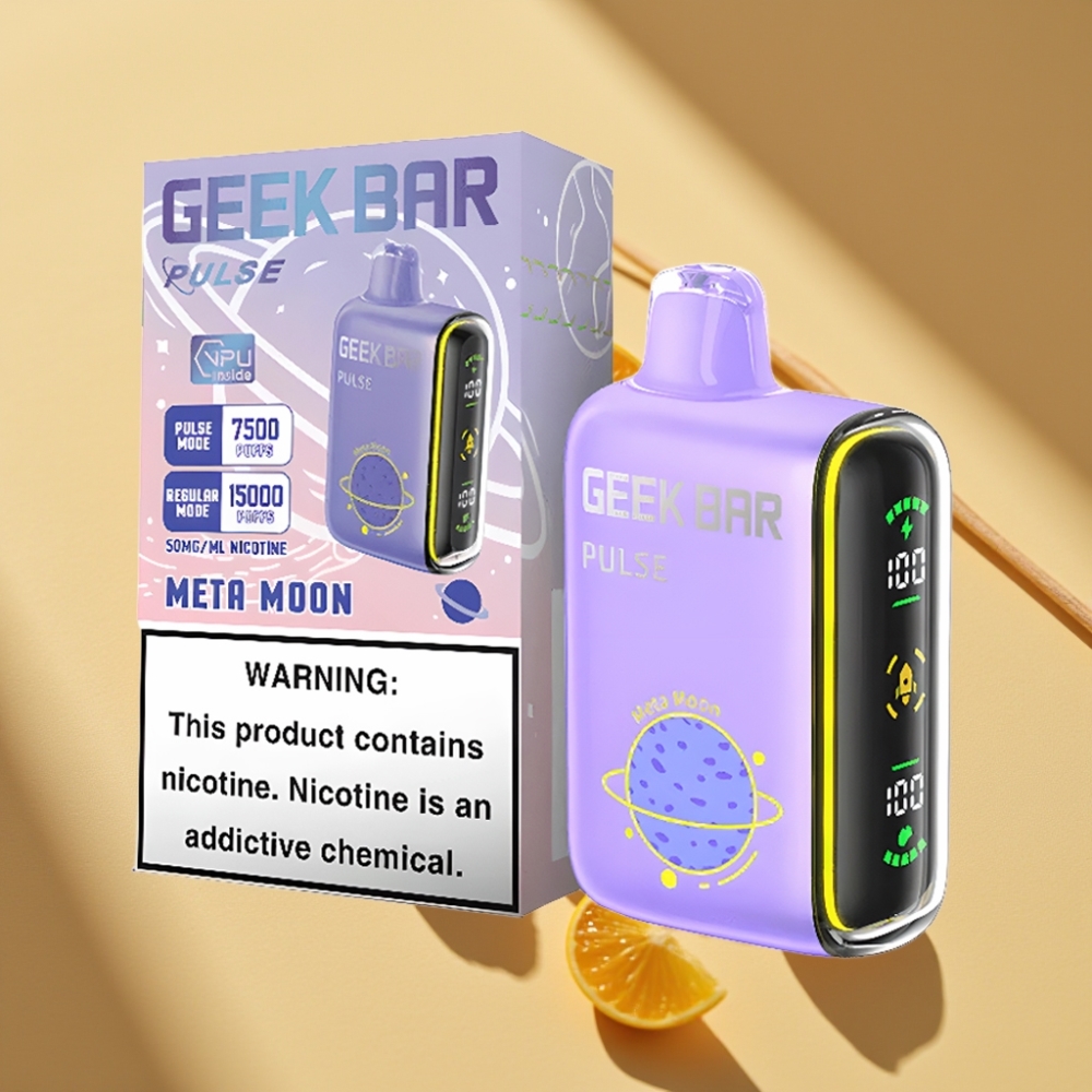 Geek Bar Pulse 15000 Puffs 16ML 5% Nicotine USB-C Disposable Vape Planet Edition