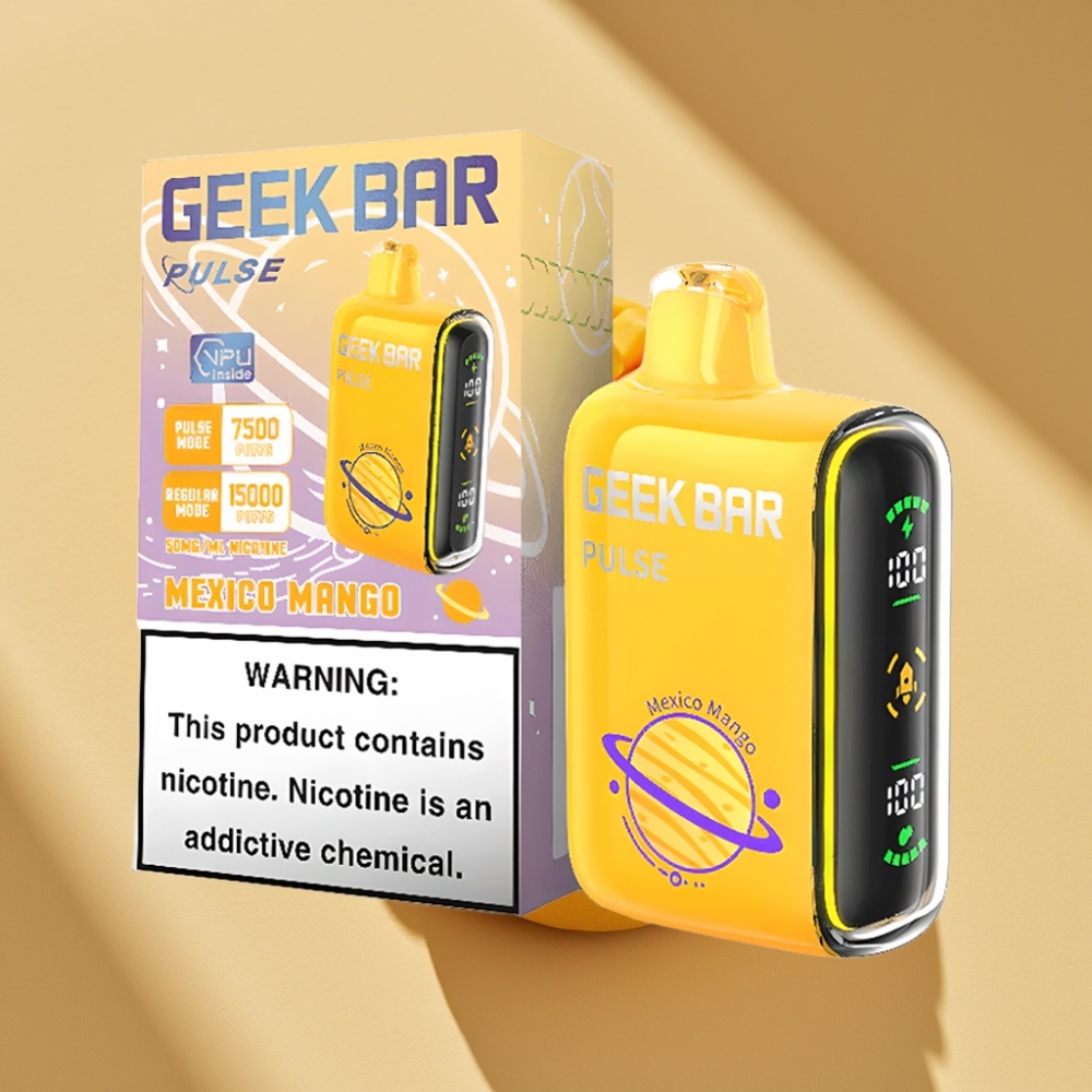 Geek Bar Pulse 15000 Puffs 16ML 5% Nicotine USB-C Disposable Vape Planet Edition