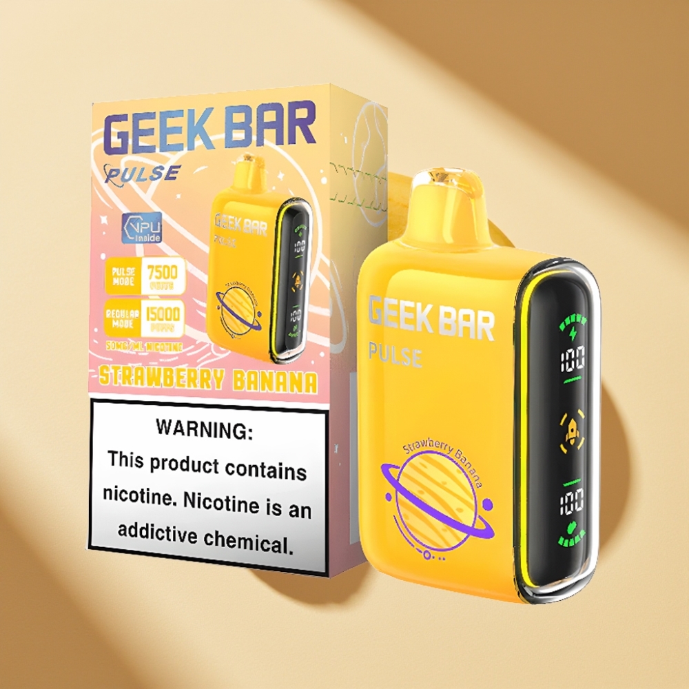 Geek Bar Pulse 15000 Puffs 16ML 5% Nicotine USB-C Disposable Vape Planet Edition